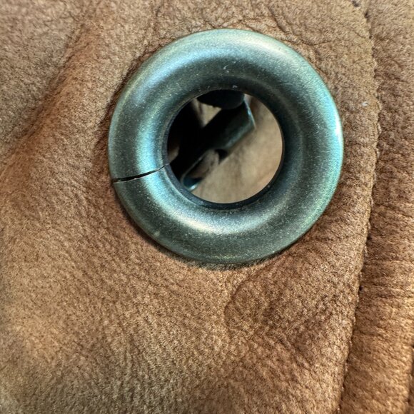 VTG Global Identity G-III Leather Jacket Medium Brown Chore Barn Coat Hunting - Picture 11 of 16